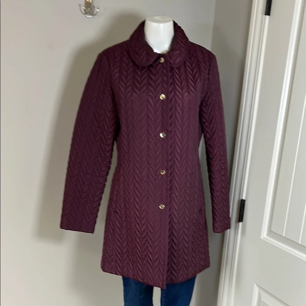 kate spade quilted coat
